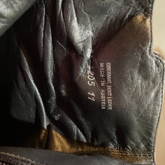 Like New Paul Green Taupe Gray Leather Boots Size 9 - Picture 4 of 4